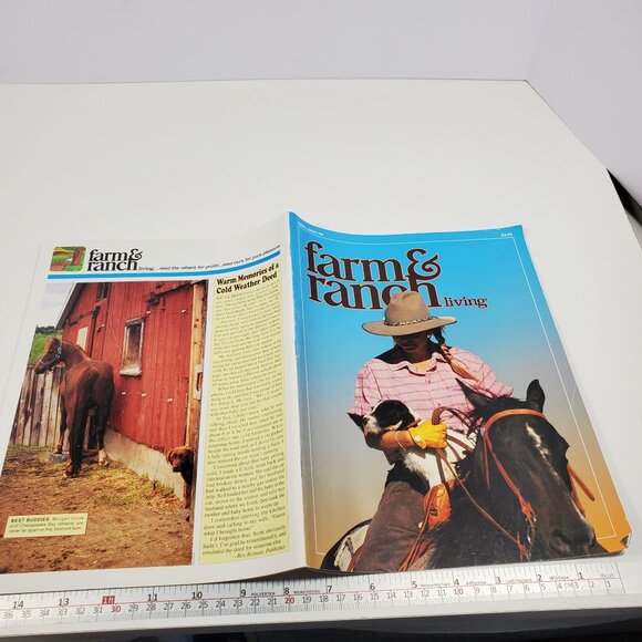 Farm & Ranch Living Magazine April May 1994 Rural Horse Dog Cover - Picture 14 of 14